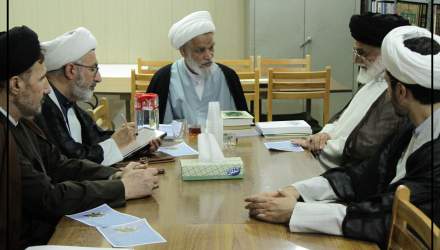 دیدار اعضای ستاد برگزاری همایش بین‌المللی دکترین مهدویت با آیت الله کعبی عضو محترم مجلس خبرگان رهبری