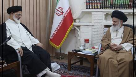 دیدار اعضای ستاد برگزاری همایش بین‌المللی دکترین مهدویت با ریاست جامعه مدرسین حوزه علمیه قم
